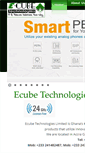 Mobile Screenshot of ecubetechnologies.com